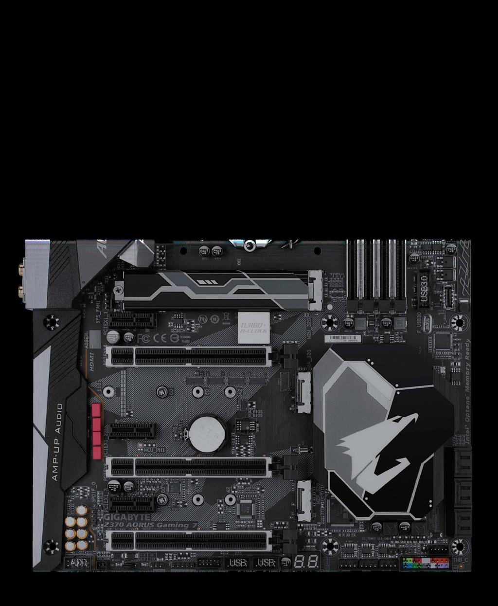 Triple PCIe Gen3 x4 M.2 M.2 Up to 32 Gb/s* (PCIe Gen3 x4 M.2) AORUS Gaming Motherboards are focused on delivering M.2 technology to enthusiasts who want to maximize their system s potential.