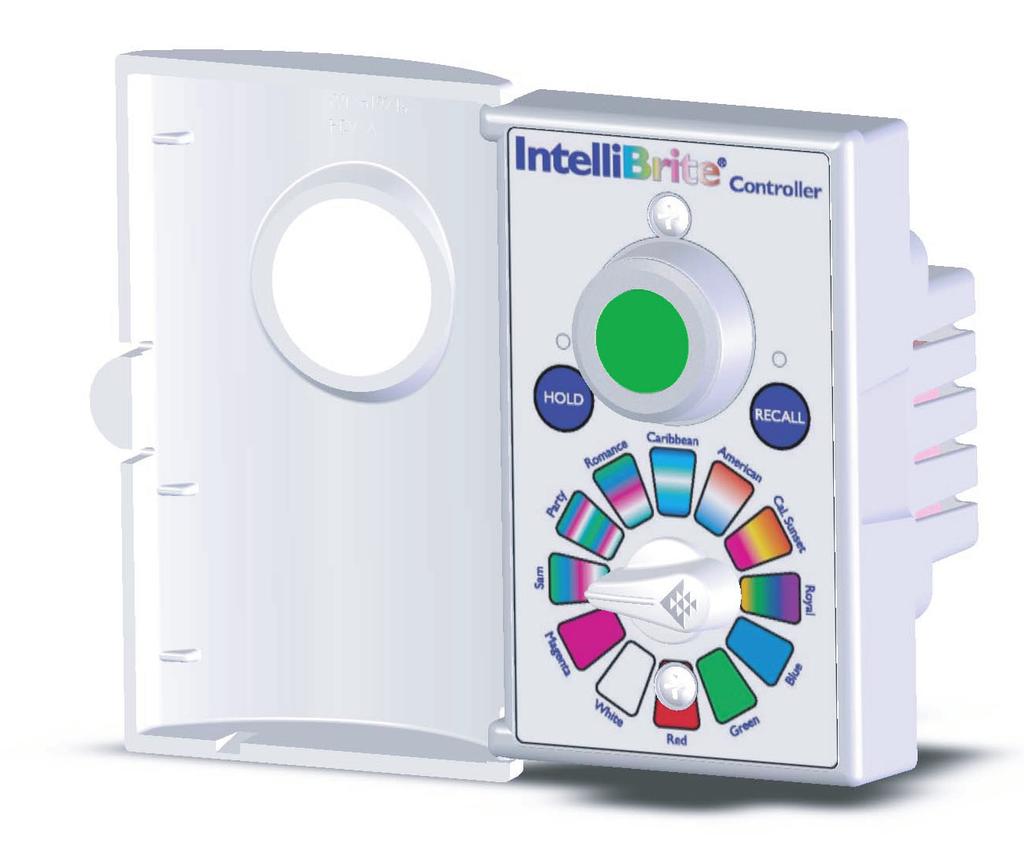1 IntelliBrite Controller Overview The IntelliBrite Controller provides complete control of Pentair Water Pool and Spa IntelliBrite underwater LED (light-emitting diode) lights, and IntelliBrite LED