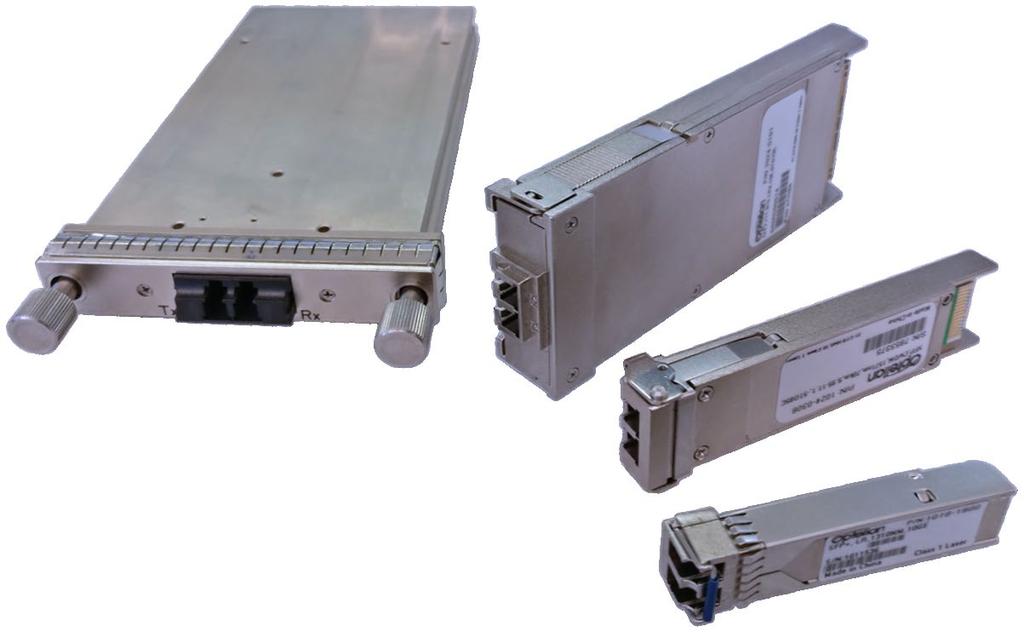 Pluggable Transceivers Optelian transceivers are fully tested and qualified, providing high reliability.