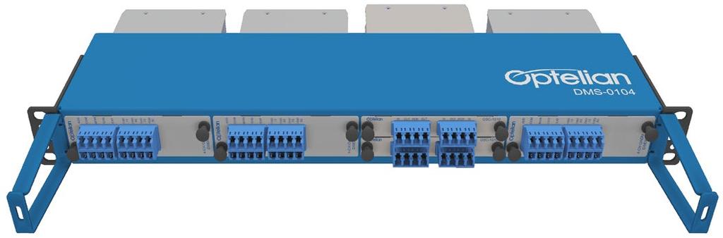 OPTICAL NETWORKING SOLUTIONS CMS and DMS Passive Modules and Mounting Solutions The Compact Mounting Shelf (CMS) series passive optical solution uses