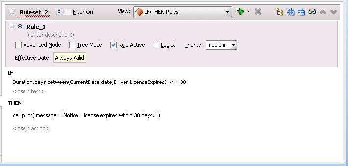 Working with Expression Builder Figure 4 71 Using Duration Methods in a Rule Figure 4 72 Adding a Rule Using Duration Function 4.
