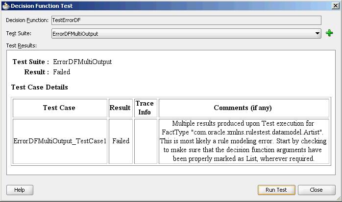 The test case executes, but multiple outputs are generated as the following: The Comments section displays that multiple