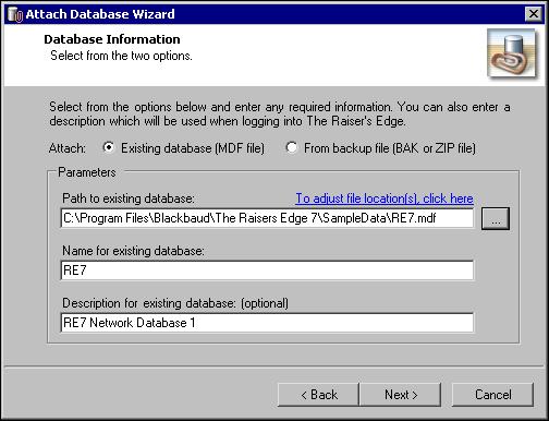 18 C HAPTER Warning: If you use your own SQL Server instance and run it in the Windows-only authentication mode, you must add any users who access The Raiser s Edge to the SQL Server network and
