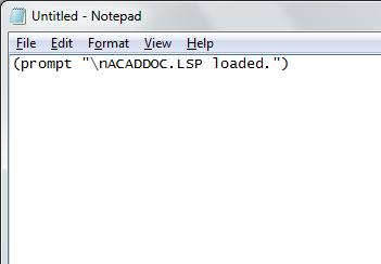 Create the file Use Notepad not Word!