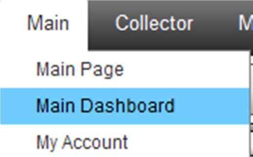 How to Navigate Back to the Main Dashboard You can access the