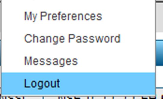 How to Logout Securely The logout link is located under the Main tab. Logout Note: The software does not have an auto logout feature.