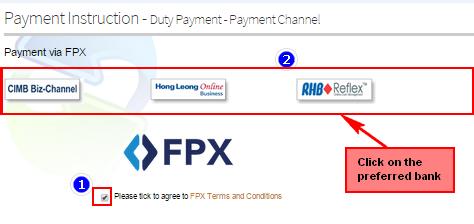 5.6. Payment Channel This section allows user to choose the payment channel as in steps below; i.