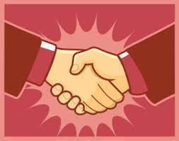 Handshakes If there are n people in a room, and each shakes hands with d people, how many