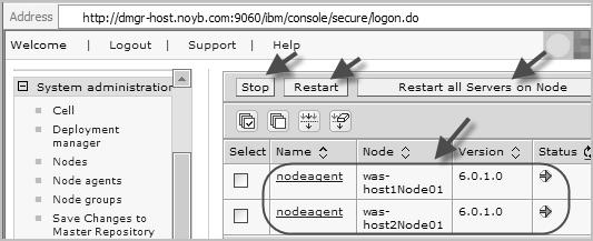 Step 6: Federate Nodes Figure 2-15: Node agent processes Step 7: Install, Configure, and Verify IBM HTTP Server Figure 2-16 shows the flow chart you ll follow for Step 7.