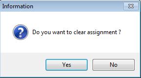 NOTE: If any one of the stations needs to be disconnected, please select the station and Click Clear Assignment under Device Task Item on the right panel of the screen then click Yes while the dialog