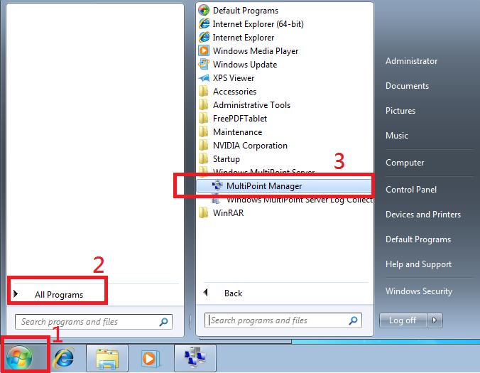 ADJUSTING THE SCREEN RESOLUTION By default, Windows MultiPoint Server 2011 will select the recommended resolution for each connected display.