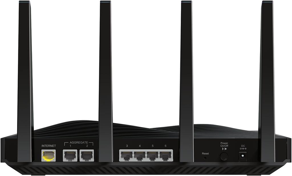 Nighthawk 8 AC5300 Smart WiFi Router Connection Diagram USB 3.0 & USB 2.