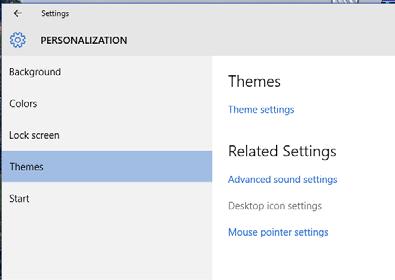 From the Personalization screen, choose Themes, then Change Desktop Icon settings.