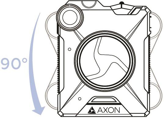 Assembly and Use Read Important Safety and Health Information (Chapter 1) before performing these steps. 1 Insert the key on the back of the Axon Body 2 camera into the lock.