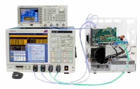 PCIe specific measurements can be taken in Tektronix measurement system DPOJET Determine if data dependent, uncorrelated or pulse