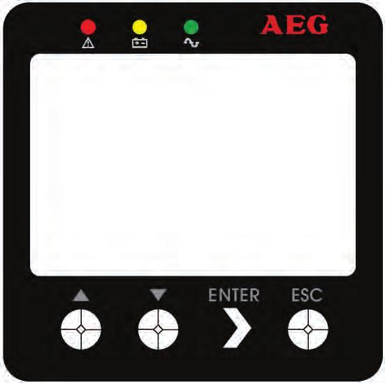 MORE EASY TO OPERATE LCD Display for UPS status, Control,,