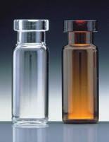 2mL and 4mL Autosampler Vials without Closures Choice of clear KG- or amber 20 borosilicate glass Available with or without marking spots Made in the USA Made of the highest quality materials, Kimble