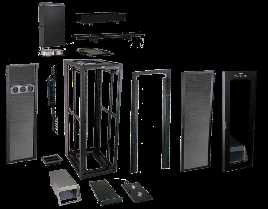 Whether you are working with hot aisle/cold aisle configurations, ducted exhaust, slab floor or any variation of containment, the Great Lakes ES Series is the right enclosure for your data center