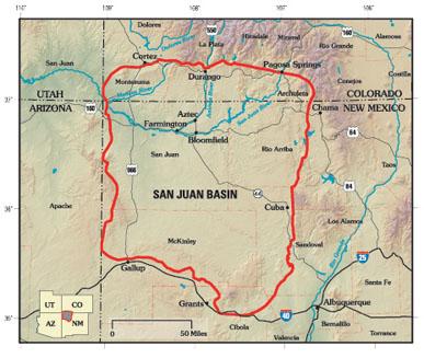 San Juan Data Project Petrophysical Analysis and Geographic Information System for San Juan Basin Tight Gas Reservoirs, is a project funded by the U.S. DOE to build a database of well and core information for the San Juan Basin.