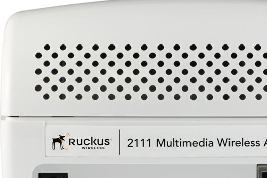 Attached to the broadband gateway, the Ruckus MediaFlex router optimizes all 802.11b/g devices in the home, while enabling wireless video applications.
