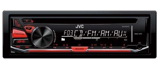 featuring Front USB / AUX Input KD-R370 CD Receiver featuring AUX Input