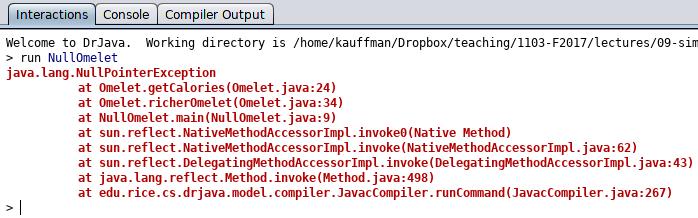 Reading Stack Traces Basic debugging skills will become essential Stack traces in Java provide information on where an error finally causes a problem Frequently this is not where the error originates