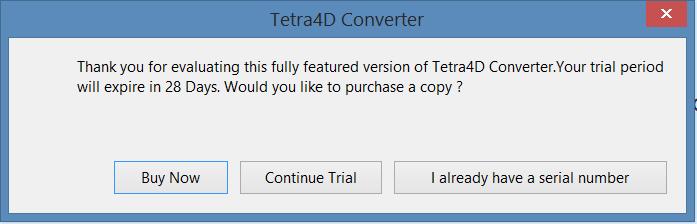 Running Tetra4D Converter To run Tetra4D Converter, please go to your start menu and launch Acrobat Pro.