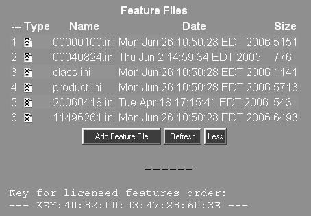 Feature Files Feature Files Every Voice Mail system contains some basic feature files.