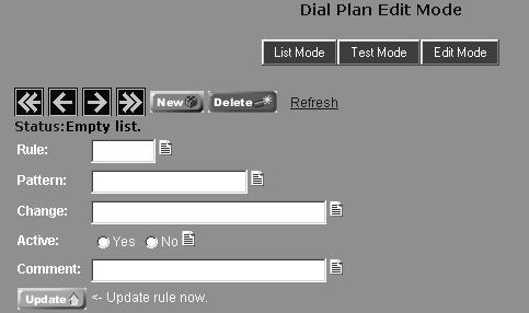 Setting Up the Voice Mail Server Setting the Dialing Rules Setting the Dialing Rules You need to define the area code where the Voice Mail is located.