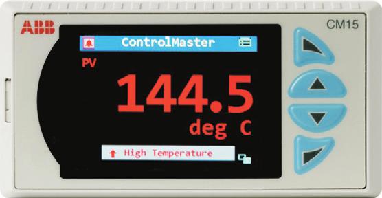 ControlMaster CM15 Universal process indicator, 1 /8 DIN Overview The ControlMaster CM15 is a feature-packed, 1 /8 DIN, universal process indicator.