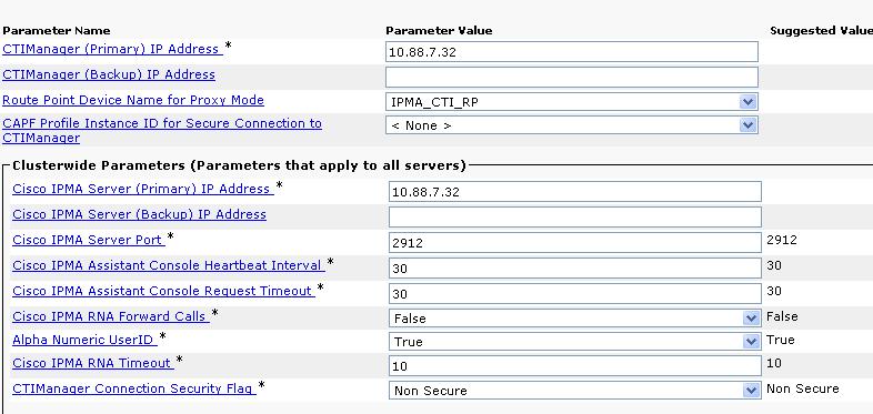 IPMA Service Parameter System>Service