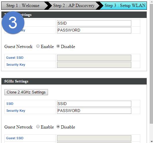 Use Dashboard, Zone Plan, NMS Monitor & NMS Settings to configure Managed APs.