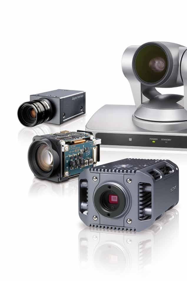 Image Sensing Solutions Line up 2011 Image Sensing Solutions Colour Pan / Tilt / Zoom Sony have designed, developed and manufactured a range of imaging products that you can depend upon, even in the