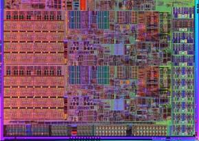 Sandwiches of silicon Through-Vias for communication On-chip optical connections?