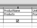 Press the Delete key. Press the Enter key. To move a field in a query Display the query in Design View. Position your mouse pointer on the field selection button located just above the field name.