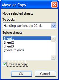 Switch to the second workbook and you will see the worksheet from the first