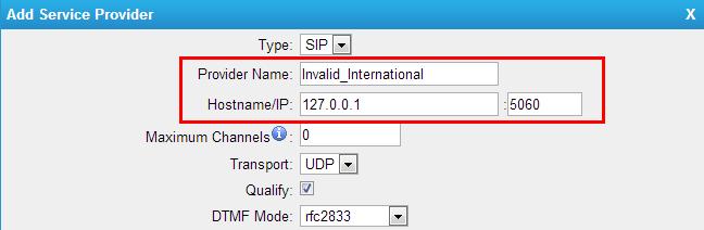 4.3 Disable international call in MyPBX MyPBX Security Configuration Guide We can ask the provider for help to disable international calls in advance, if it s not possible, we can configure the rules