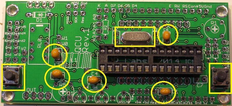 One suggested order of construction is described below. I recommend following it carefully. 1) Solder in the socket for IC1.
