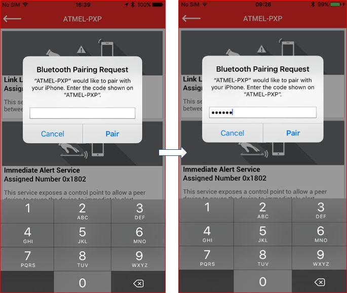 The mobile app displays Successful connection upon successful completion of pairing. Figure 5-4. Pairing Request 4.