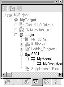 Logic Developer - PC SFC Editor SFC EDITOR SFC logic is a graphical language for organizing the sequential execution of control logic.