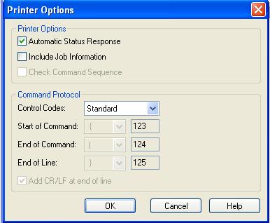 The Query feature is available only when the bi-directional communication is enabled and the query commands are sent to the printer.