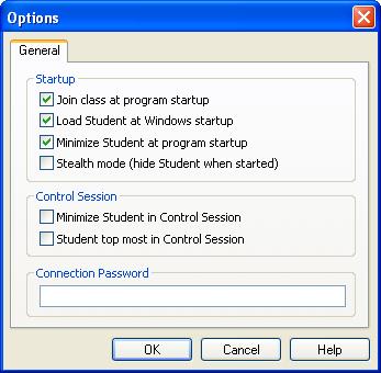 NetOp Student Class Student login Protection Audio-video chat Help request Connection Web update 4.2.6.1.