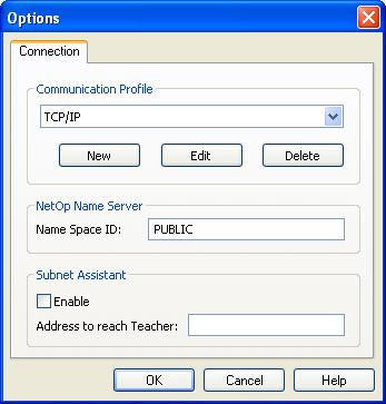 NetOp Student Add help request icon to the tray: Check to add this button in the Windows taskbar notification area: If the Student is connected to a Class, right-click to show a Request help/cancel