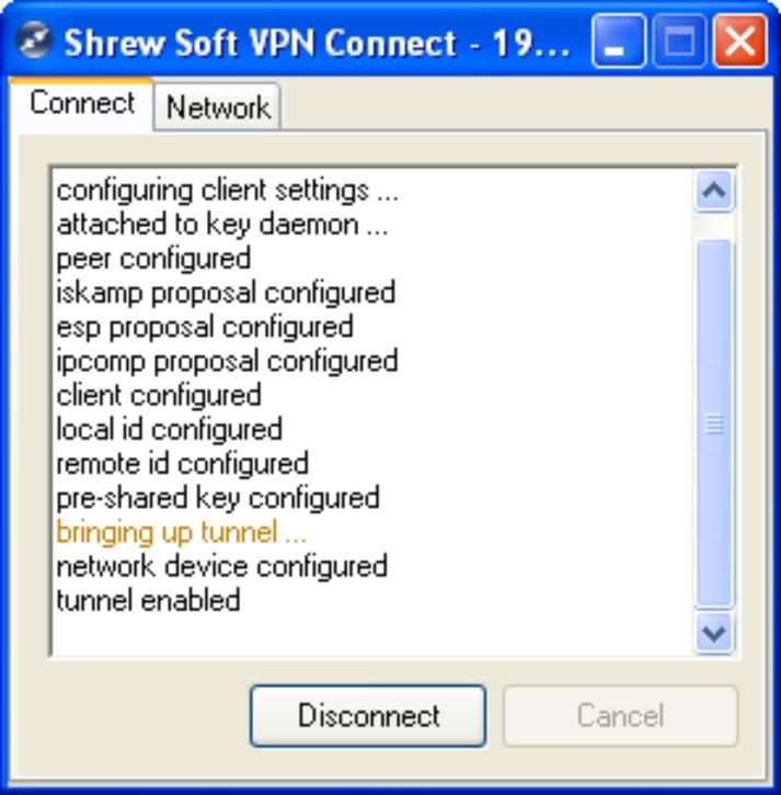The Shrew VPN Client will add a Virtual Adapter for each host when active,