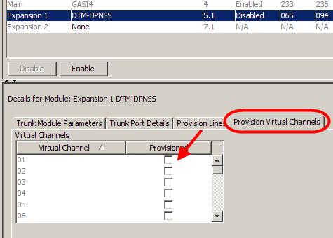 A virtual channel is a channel assigned to the DPNSS module.
