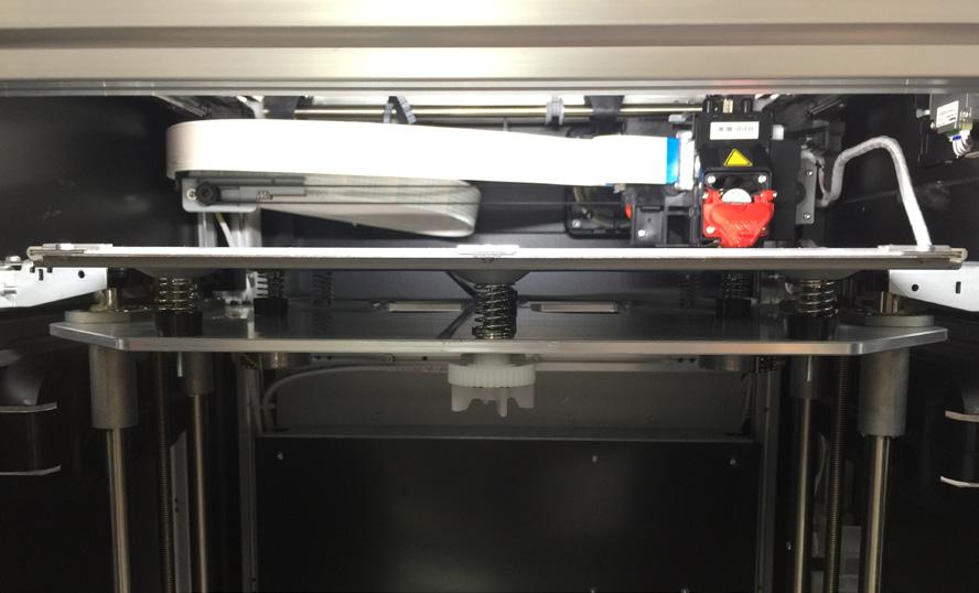 It is recommended that the space between the print head and the print bed just touch and the nozzle can move smoothly on the print bed. 2.
