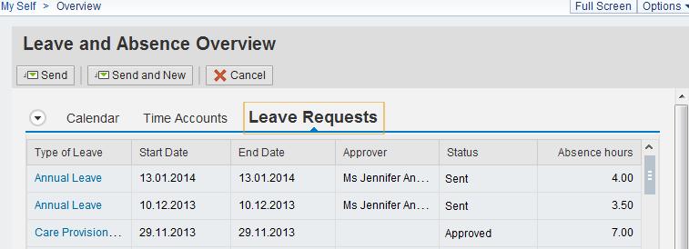Requesting leave You can request leave up to thirteen months in advance.