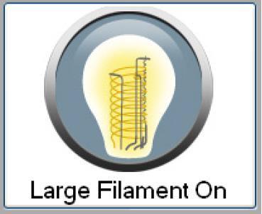 Filament status: indicates which