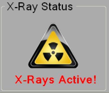 off. X-Ray ON Indicator: If X-Ray Active