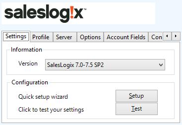 access to SalesLogix.